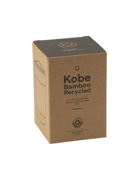 Kobe Bamboo RCS Recycled Steel 350 ml mug