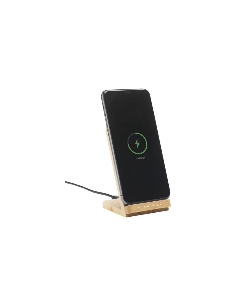 Baloo Wireless Charger Stand 15W personnalisable avec votre logo