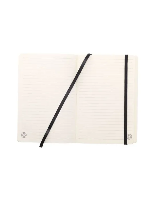 Monti Recycled Leather Notebook A5 carnet de notes personnalisable avec votre logo