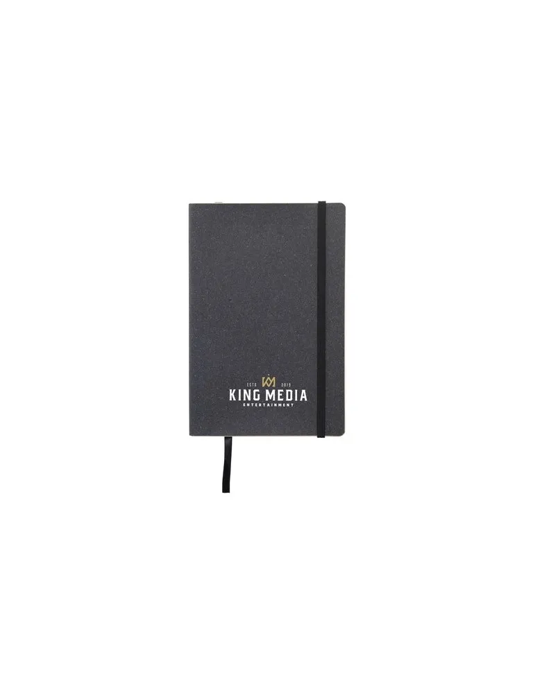 Monti Recycled Leather Notebook A5 carnet de notes marquage laser ultra précis