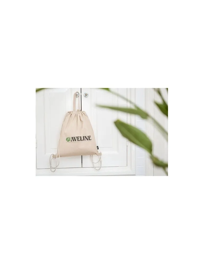 GRS Recycled Cotton PromoBag Plus (180 g/m²) sac à dos goodies publicitaire durable