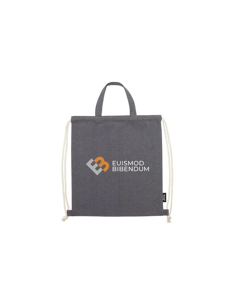 GRS Recycled Cotton PromoBag Plus (180 g/m²) sac à dos cadeau entreprise pas cher