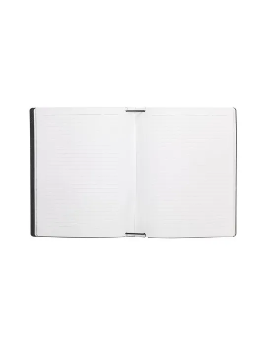 Recycled Leather Refillable Notebook A5 Bloc-note cadeau collaborateur premium