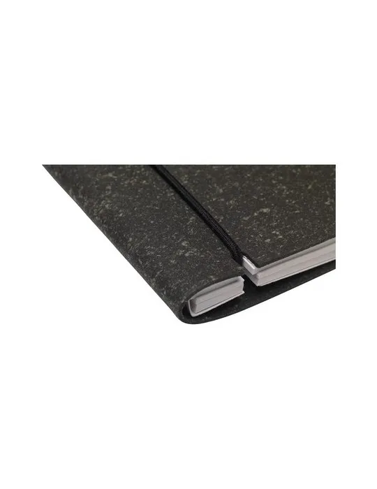 Recycled Leather Refillable Notebook A5 Bloc-note cadeau client original