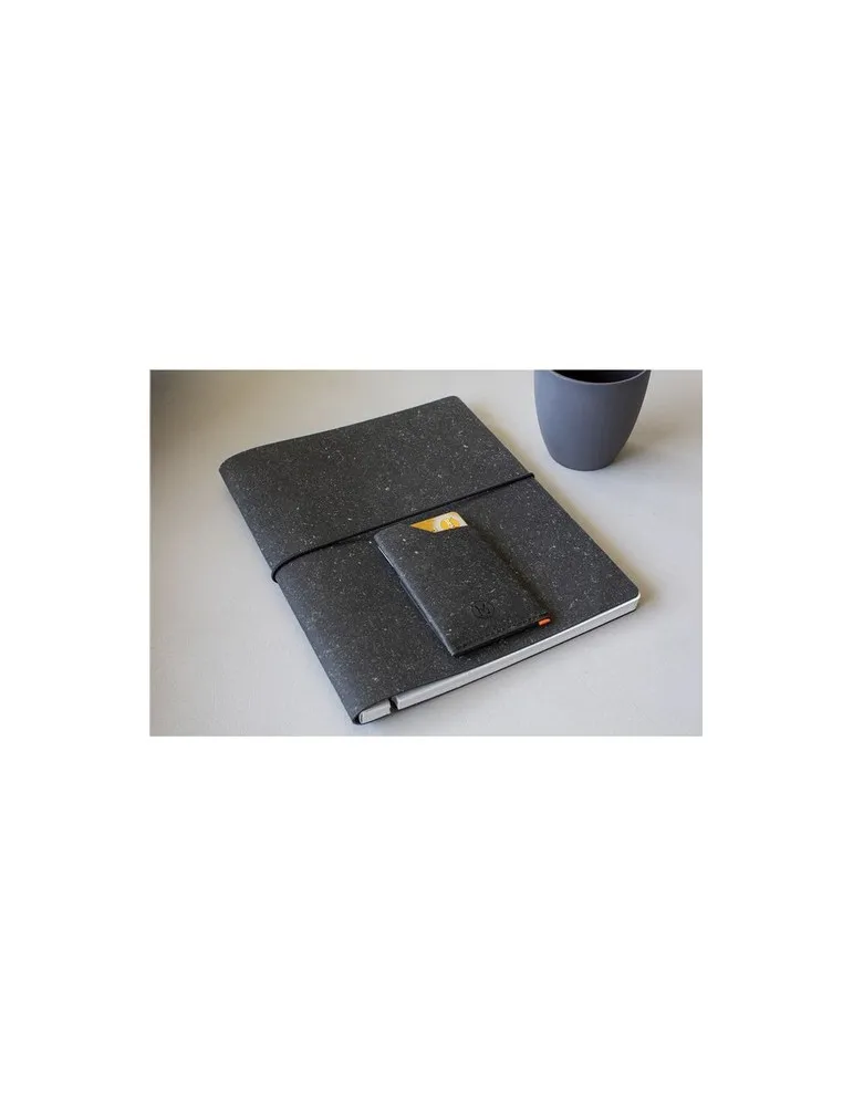 Recycled Leather Refillable Notebook A5 Bloc-note cadeau affaires élégant