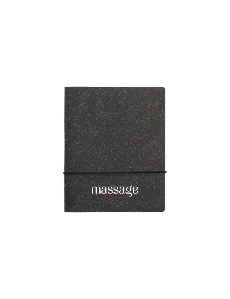 Recycled Leather Refillable Notebook A5 Bloc-note personnalisable avec votre logo