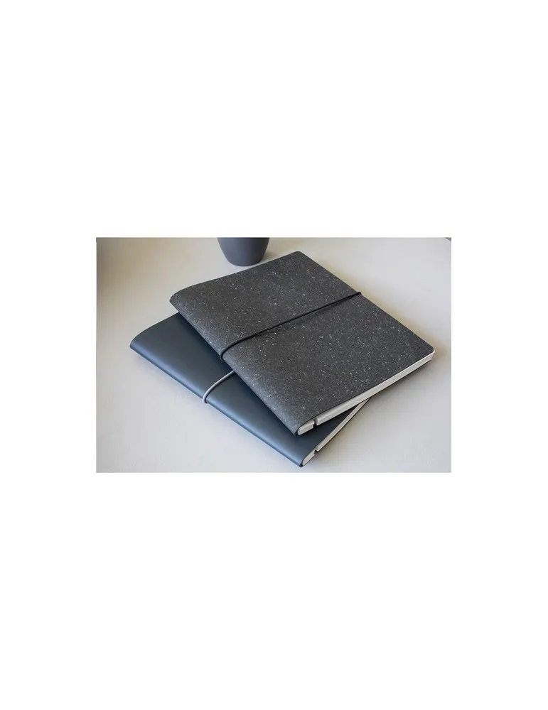 Recycled Leather Refillable Notebook A5 Bloc-note marquage couleur éclatante