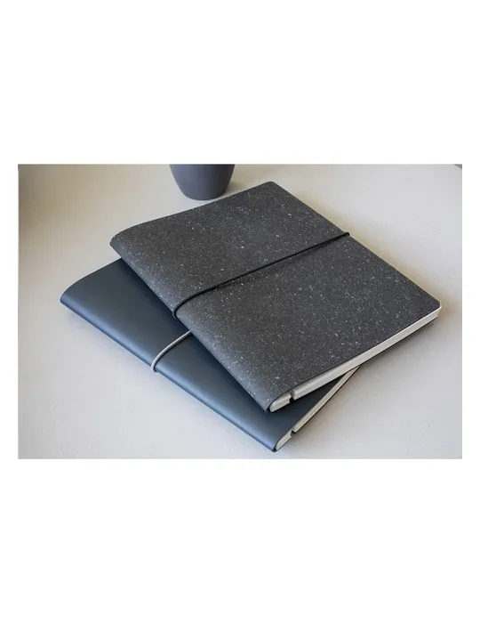 Recycled Leather Refillable Notebook A5 Bloc-note marquage couleur éclatante