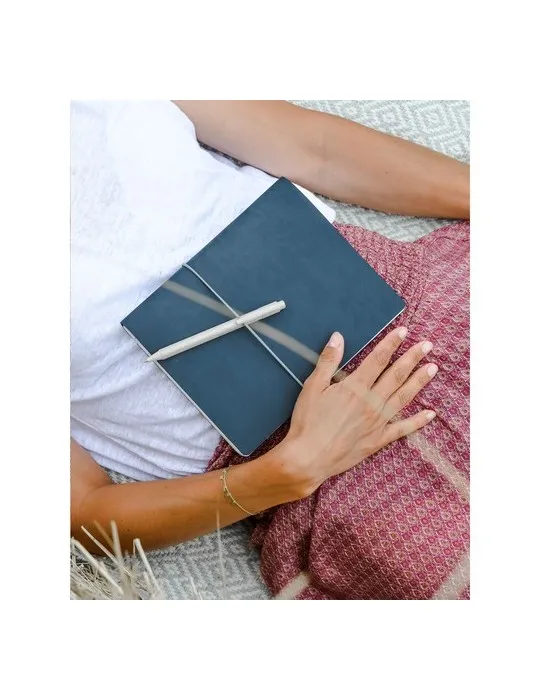 Recycled Leather Refillable Notebook A5 Bloc-note personnalisation sur mesure