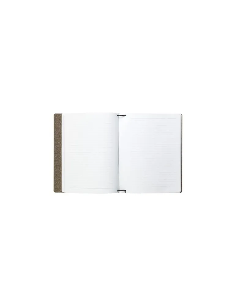 Recycled Leather Refillable Notebook A5 Bloc-note personnalisation rapide en France