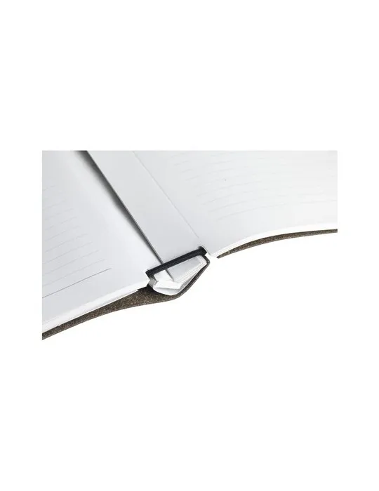 Recycled Leather Refillable Notebook A5 Bloc-note impression logo haute qualité