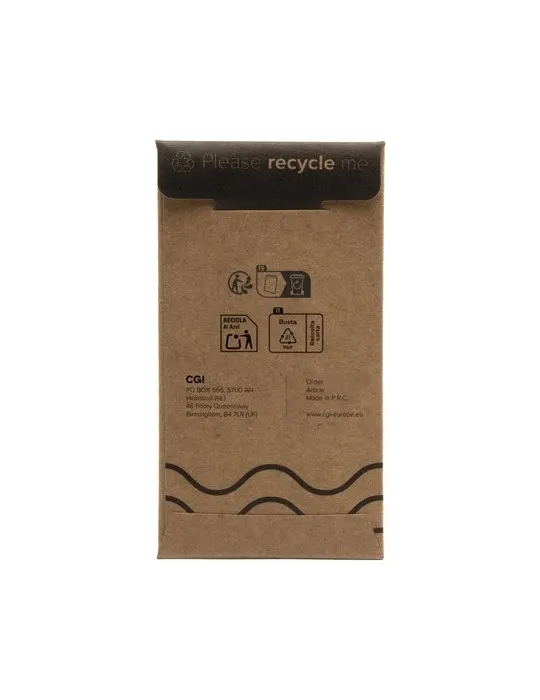 WoodKey Rectangle porte-clés personnalisable avec votre logo