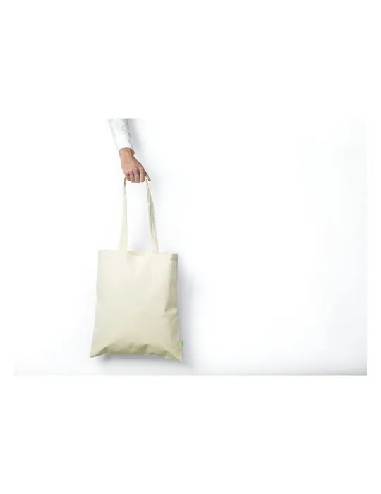 Organic Cotton GOTS Shopper (140 g/m²) sac personnalisable avec votre logo