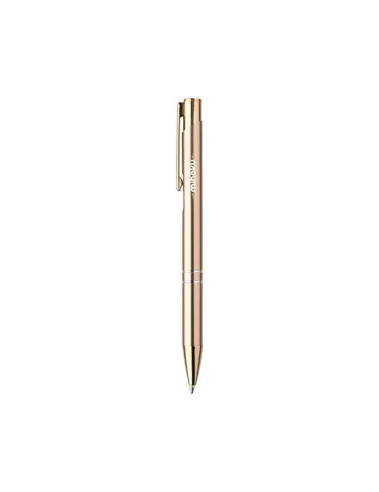 Ebony RCS Recycled Alu Rose Gold stylo personnalisable avec votre logo