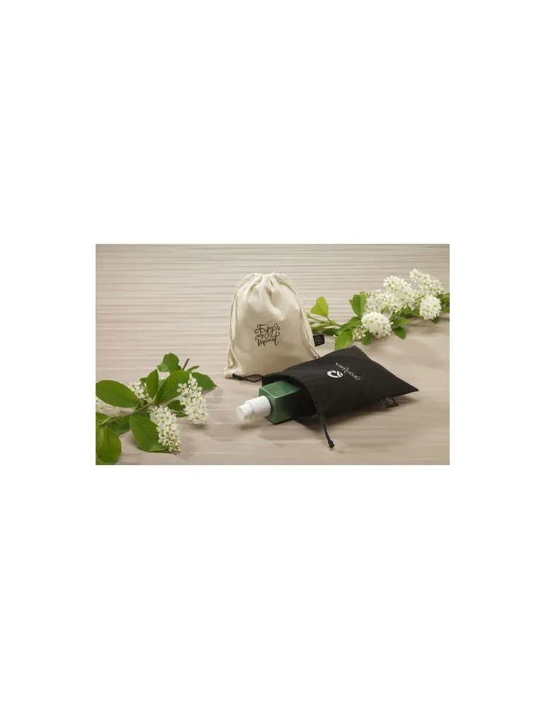 Gift Pouch Naturel GRS Recycled Cotton (150 g/m²) S