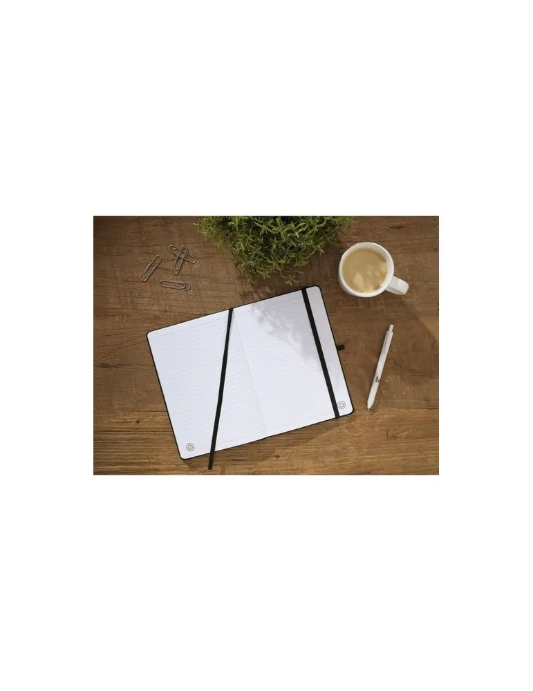 Recycled GRS PU Notebook A5 personnalisation rapide en France