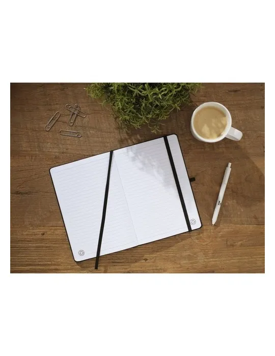 Recycled GRS PU Notebook A5 personnalisation rapide en France
