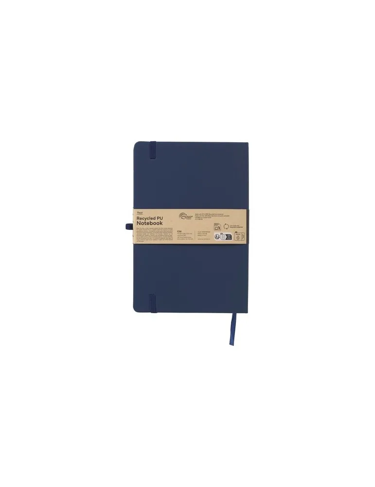 Recycled GRS PU Notebook A5 personnalisation sur mesure