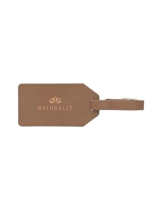 Vegan Pineapple Leather Luggage Tag
