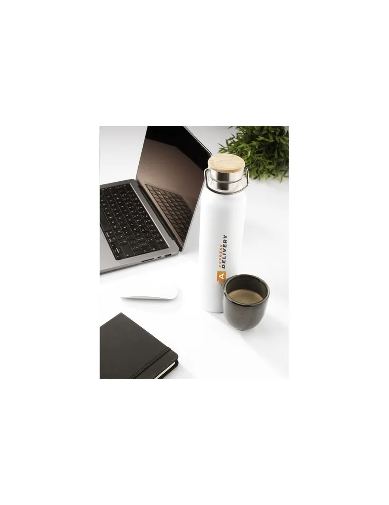 Nordvik RCS Recycled Steel 750 ml bouteille cadeau collaborateur premium