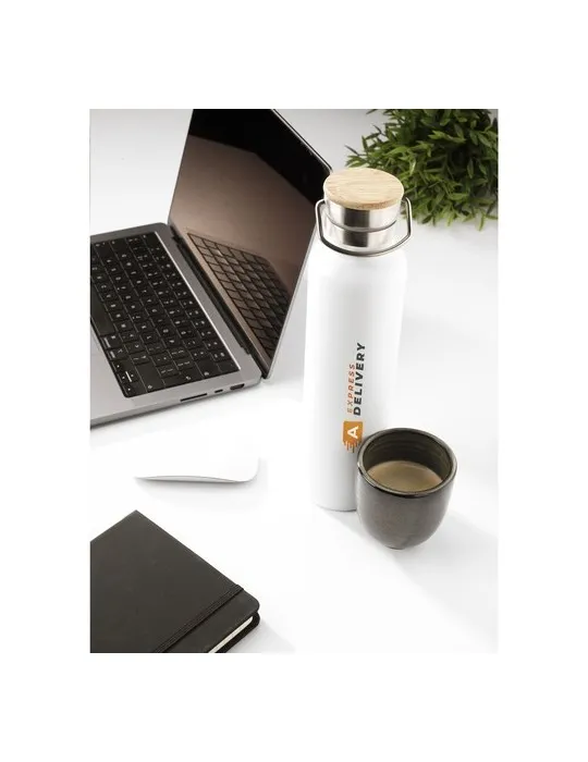 Nordvik RCS Recycled Steel 750 ml bouteille cadeau collaborateur premium