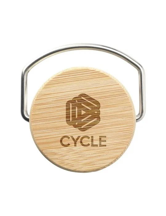 Nordvik RCS Recycled Steel 750 ml bouteille personnalisable avec votre logo