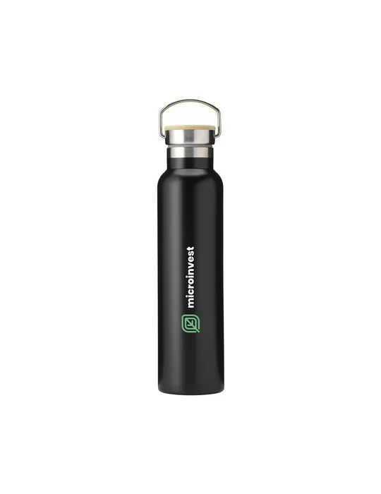 Nordvik RCS Recycled Steel 750 ml bouteille objet publicitaire robuste