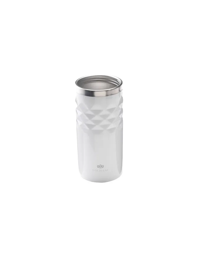 Geometric Mug RCS Recycled Steel 280 ml gobelet iso