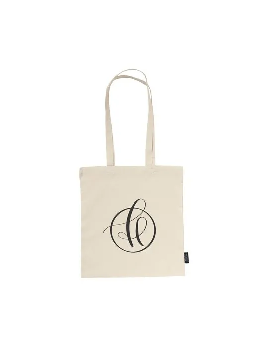 ShoppyBag GRS Recycled Cotton (140 g/m²) sac shopping personnalisable avec votre logo