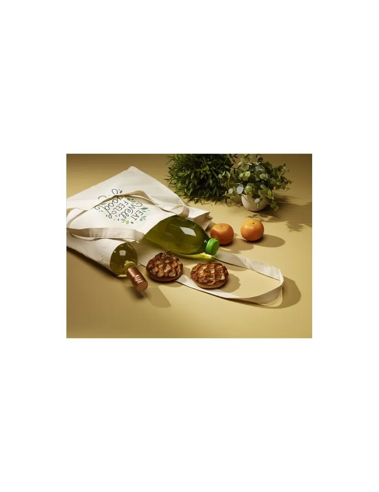 ShoppyBag GRS Recycled Cotton (140 g/m²) sac shopping cadeau entreprise pas cher