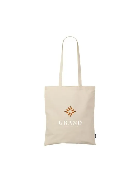 ShoppyBag GRS Recycled Cotton (140 g/m²) sac shopping goodies publicitaire événementiel