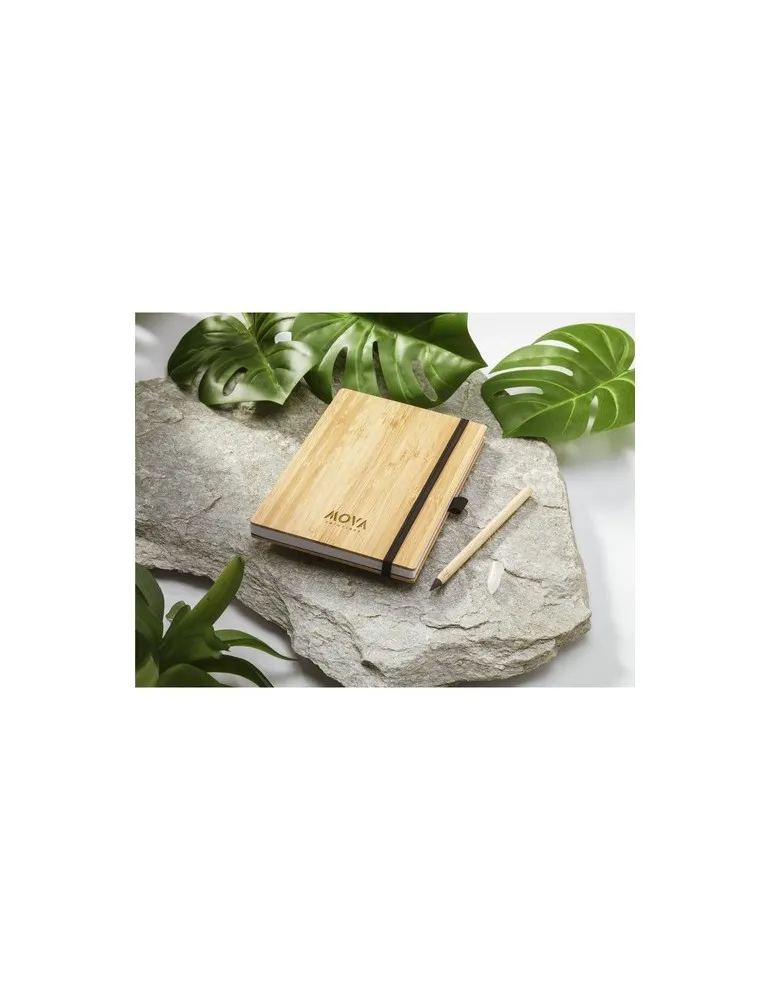 BambooPlus Notebook A5 - Inkless Pen goodies publicitaire événementiel