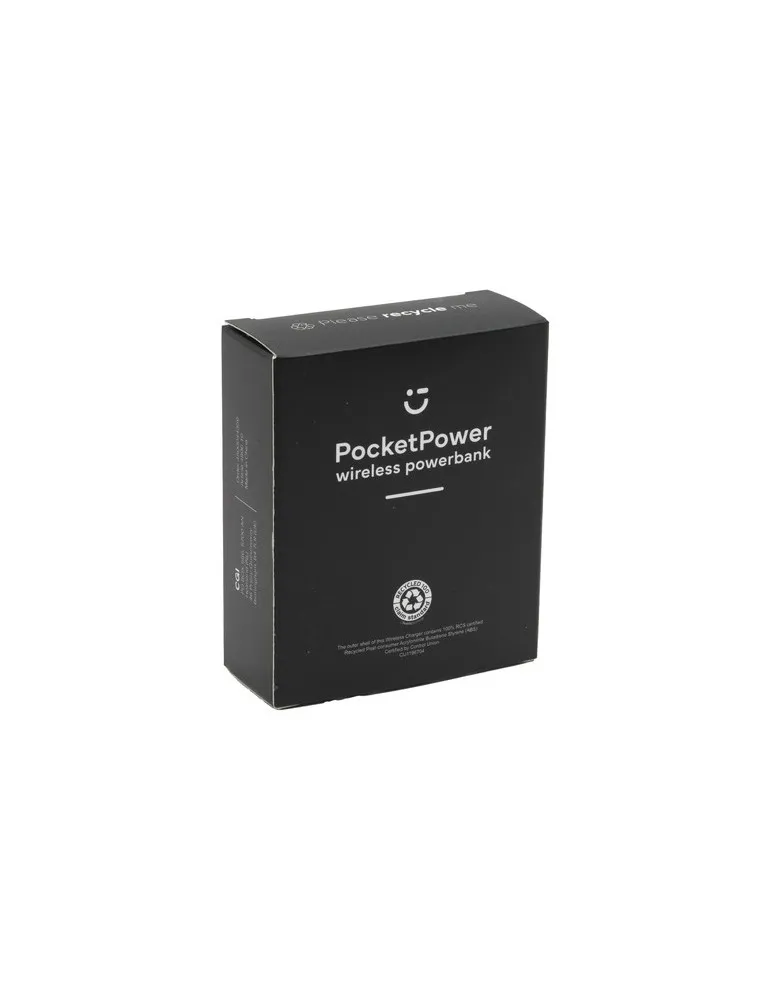 PocketPower 10000 Wireless Powerbank chargeur sans fil livraison express 24h 48h