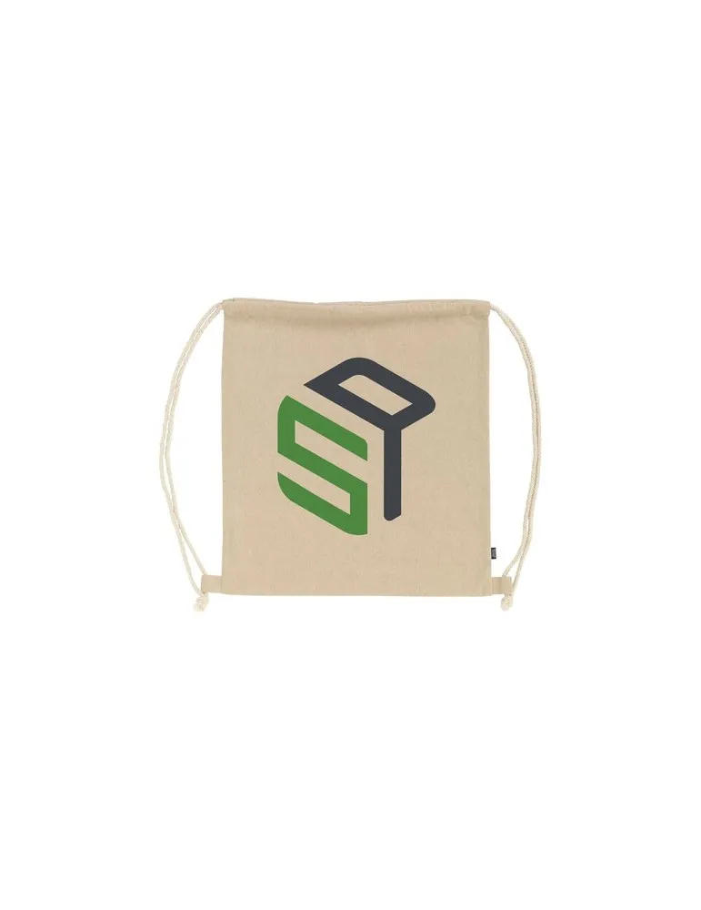 GRS Recycled Cotton PromoBag (180 g/m²) sac à dos cadeau entreprise pas cher