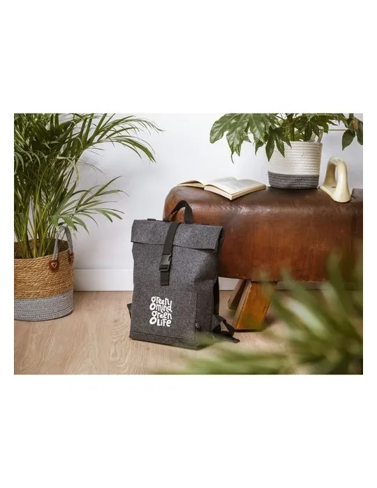 Nolan GRS RPET Felt sac à dos marquage laser ultra précis