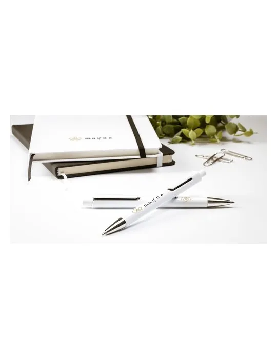 WhiteNote A5 notebook impression logo haute qualité