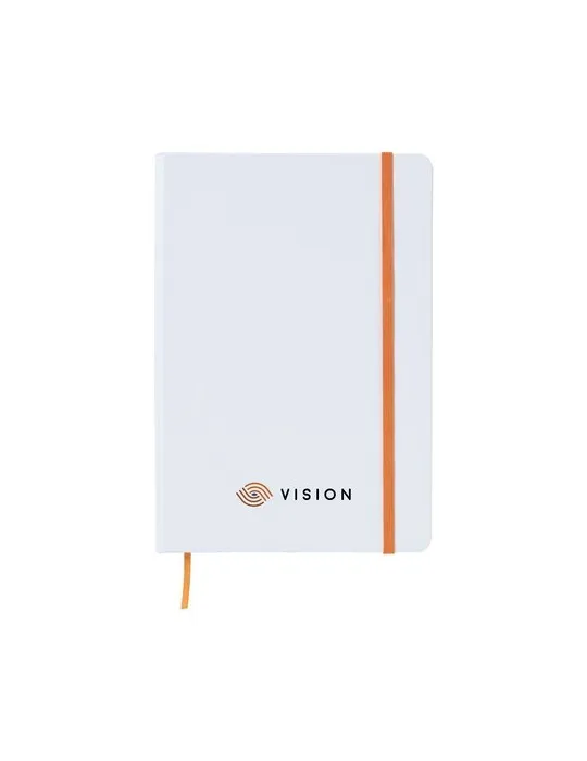 WhiteNote A5 notebook goodies entreprise design