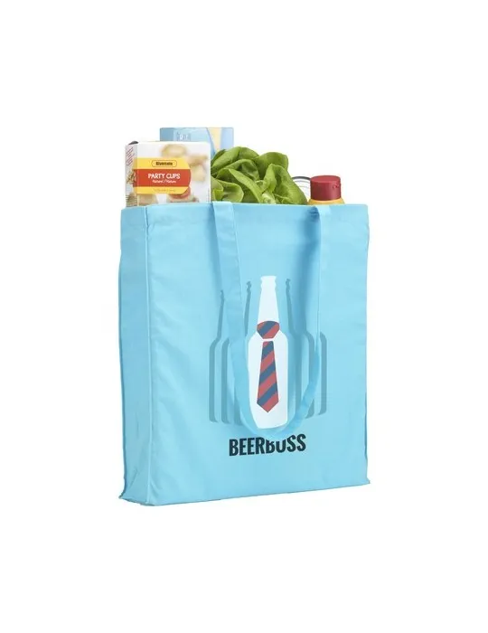 Colour Square Bag sac en coton (160 g/m²) cadeau entreprise pas cher