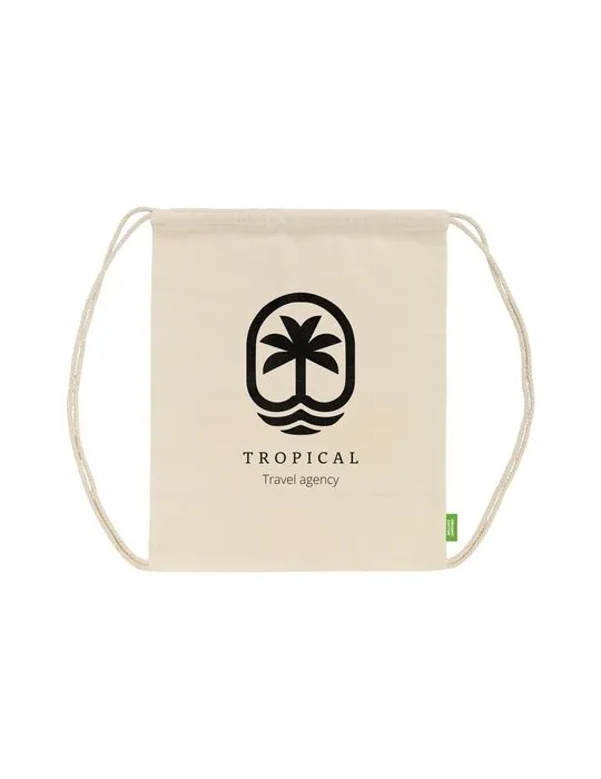 Organic Cotton GOTS Promo (140 g/m²) sac personnalisable avec votre logo