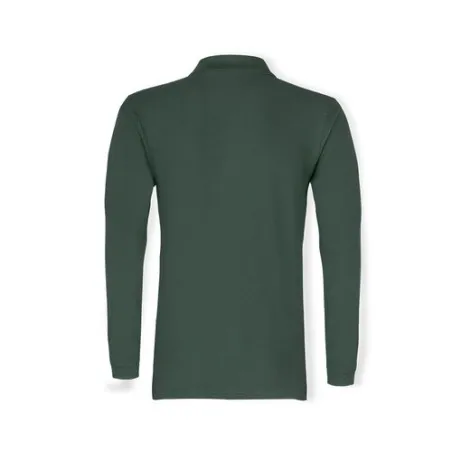 Polo Long Sleeve Premium Adulte Personnalisé - Fruit Of The Loom Matières : métal Couleurs : rouge personnalisable avec votre lo
