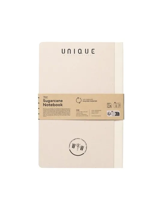 Sugarcane Notebook A5 goodies publicitaire événementiel