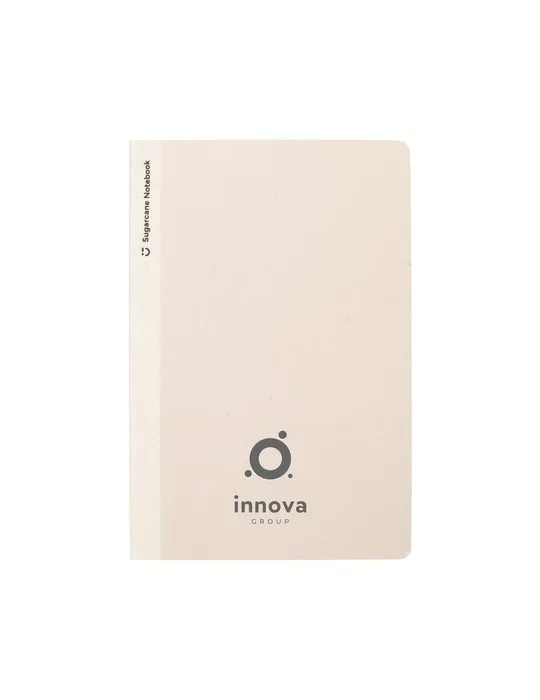 Sugarcane Notebook A5 objet promotionnel éco-responsable
