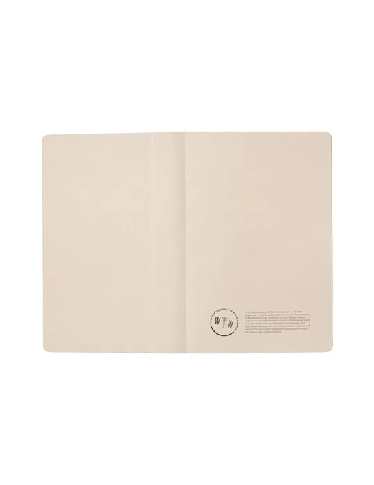 Sugarcane Notebook A5 marquage couleur éclatante