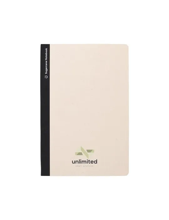 Sugarcane Notebook A5 marquage laser ultra précis