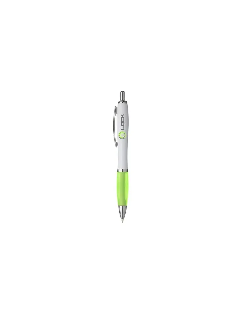 Athos White stylo objet promotionnel éco-responsable