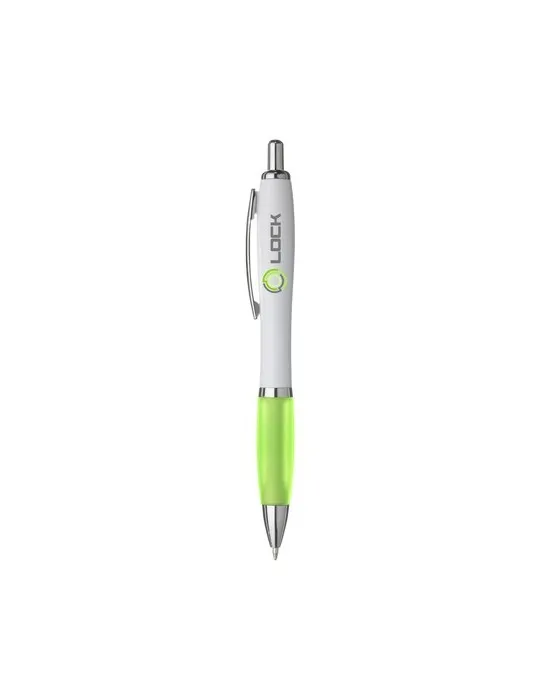 Athos White stylo objet promotionnel éco-responsable