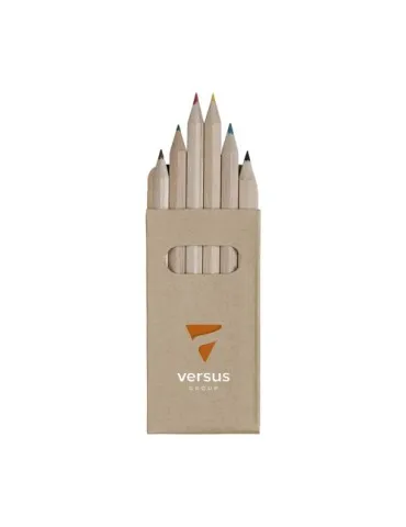 SixColour crayons de couleur 2