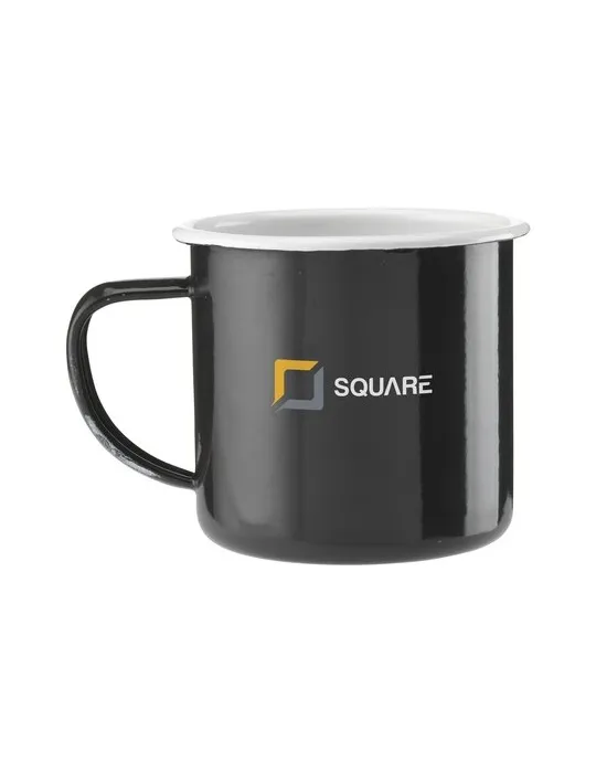 Retro Mug Émail 350 ml personnalisation rapide en France