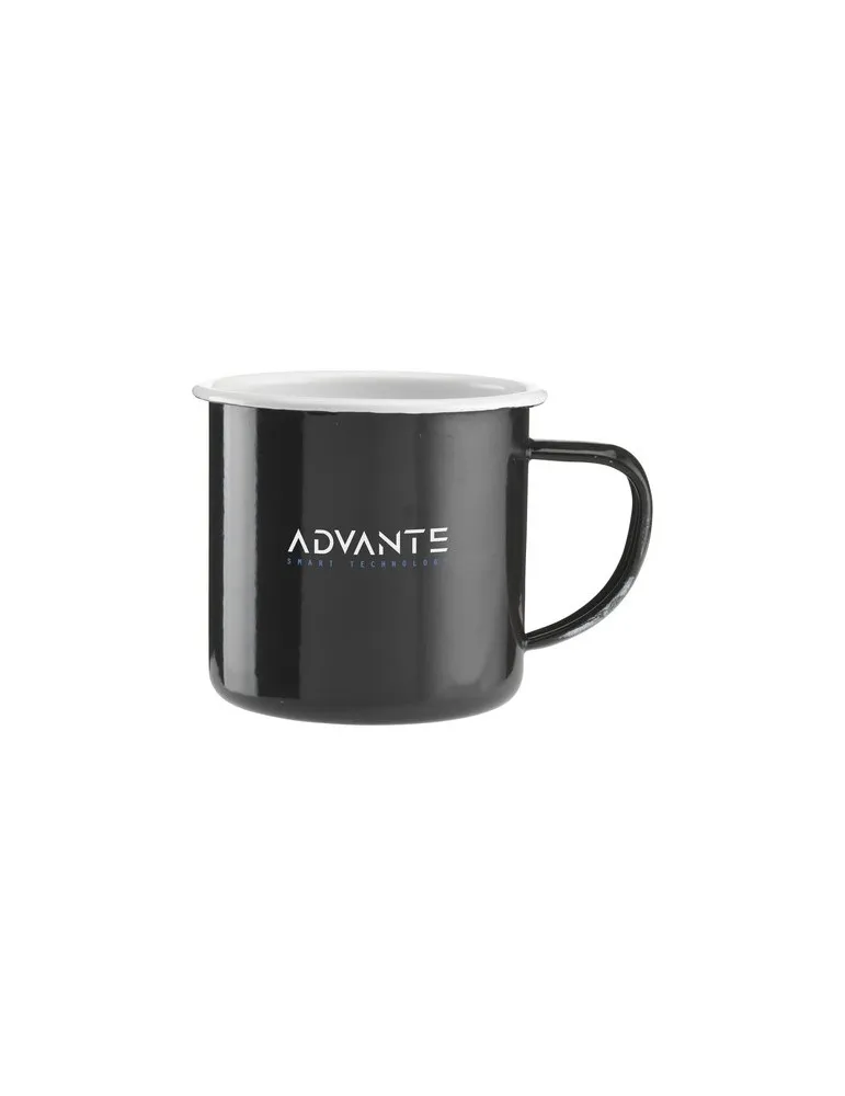 Retro Mug Émail 350 ml objet publicitaire robuste