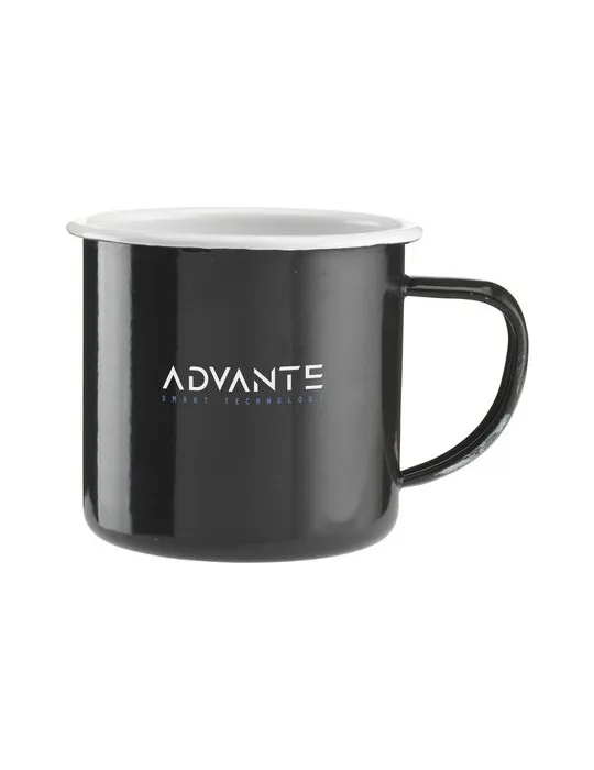 Retro Mug Émail 350 ml objet publicitaire robuste